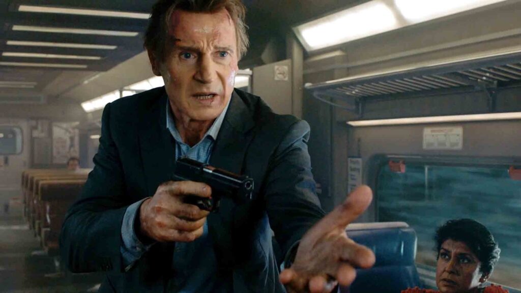 l'uomo sul treno